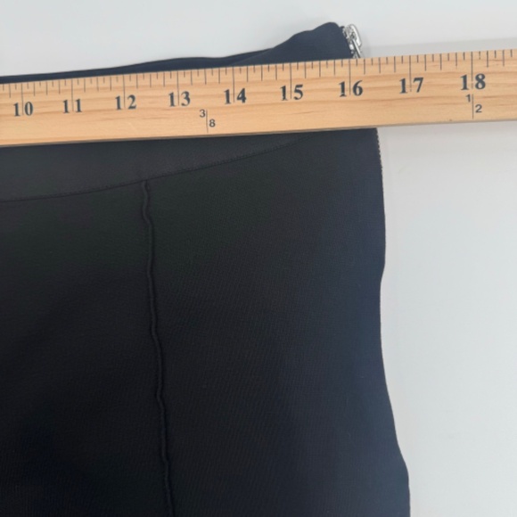 Everlane Pants Women 12 Black Skinny Stretch Zipper Mid Rise Office Career Ankle - Picture 9 of 12